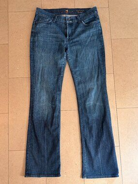 7 For All Mankind High Waist Bootcut Jeans-Size 31